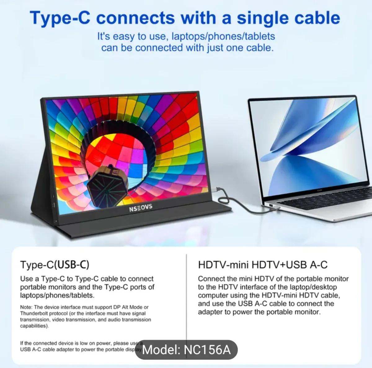 15.6" Portable Monitor-sleeve case-price firm - Image 3