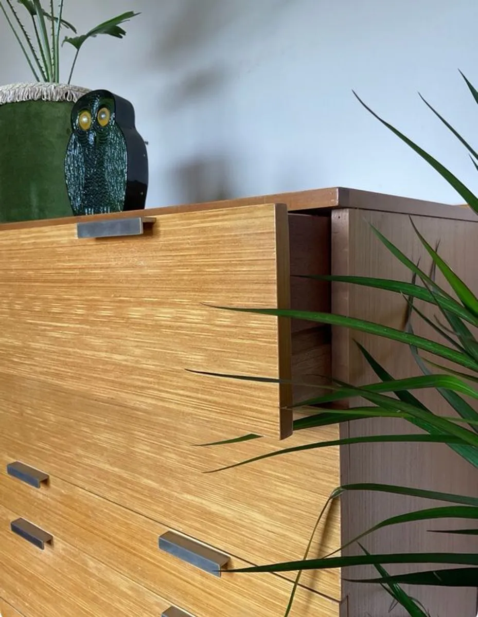 Vintage mid century drawers - Image 4