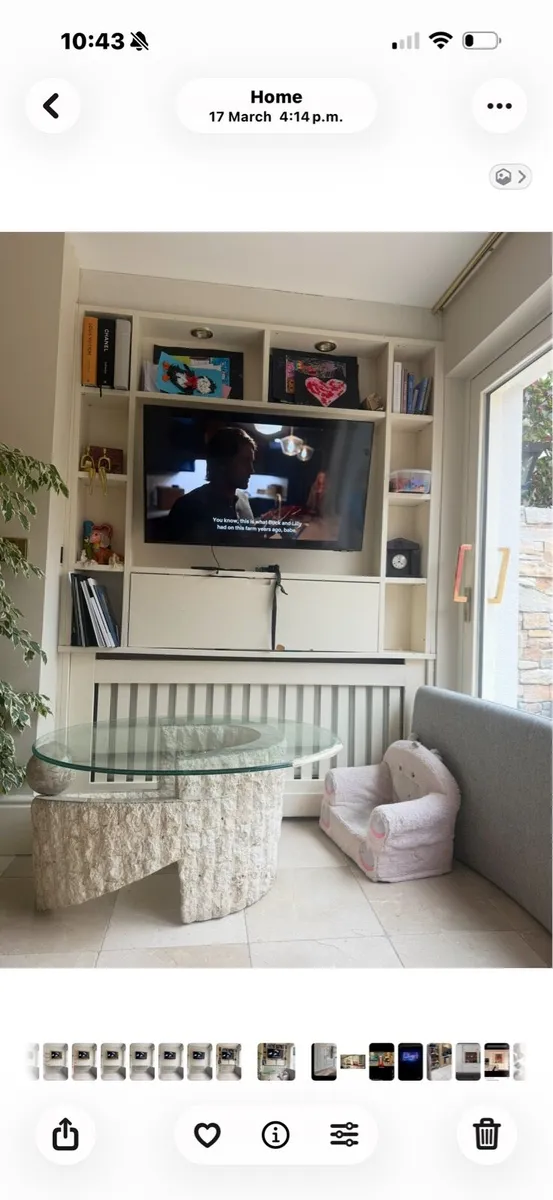 Free tv unit (tv not included