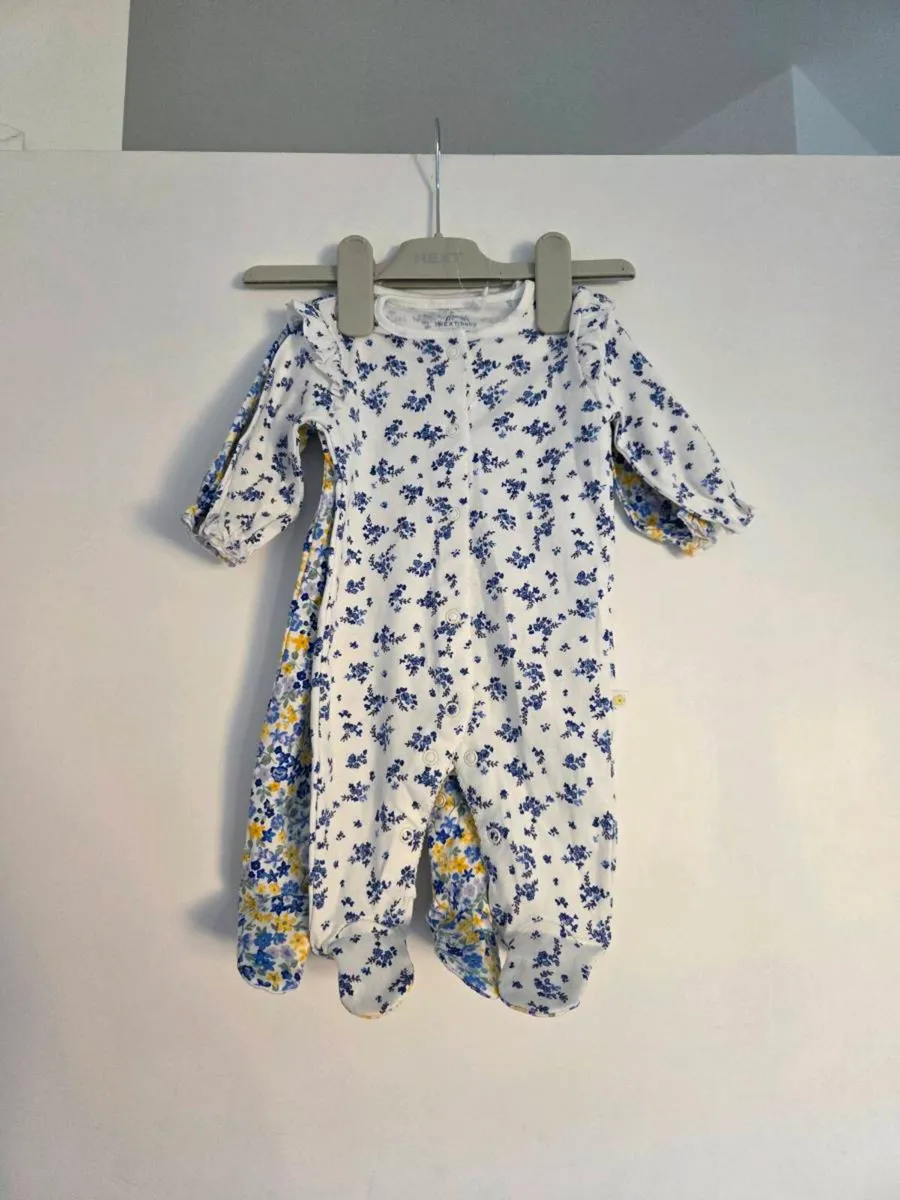 Upto1month, Bnowt 2 Next Sleepsuits - Image 1