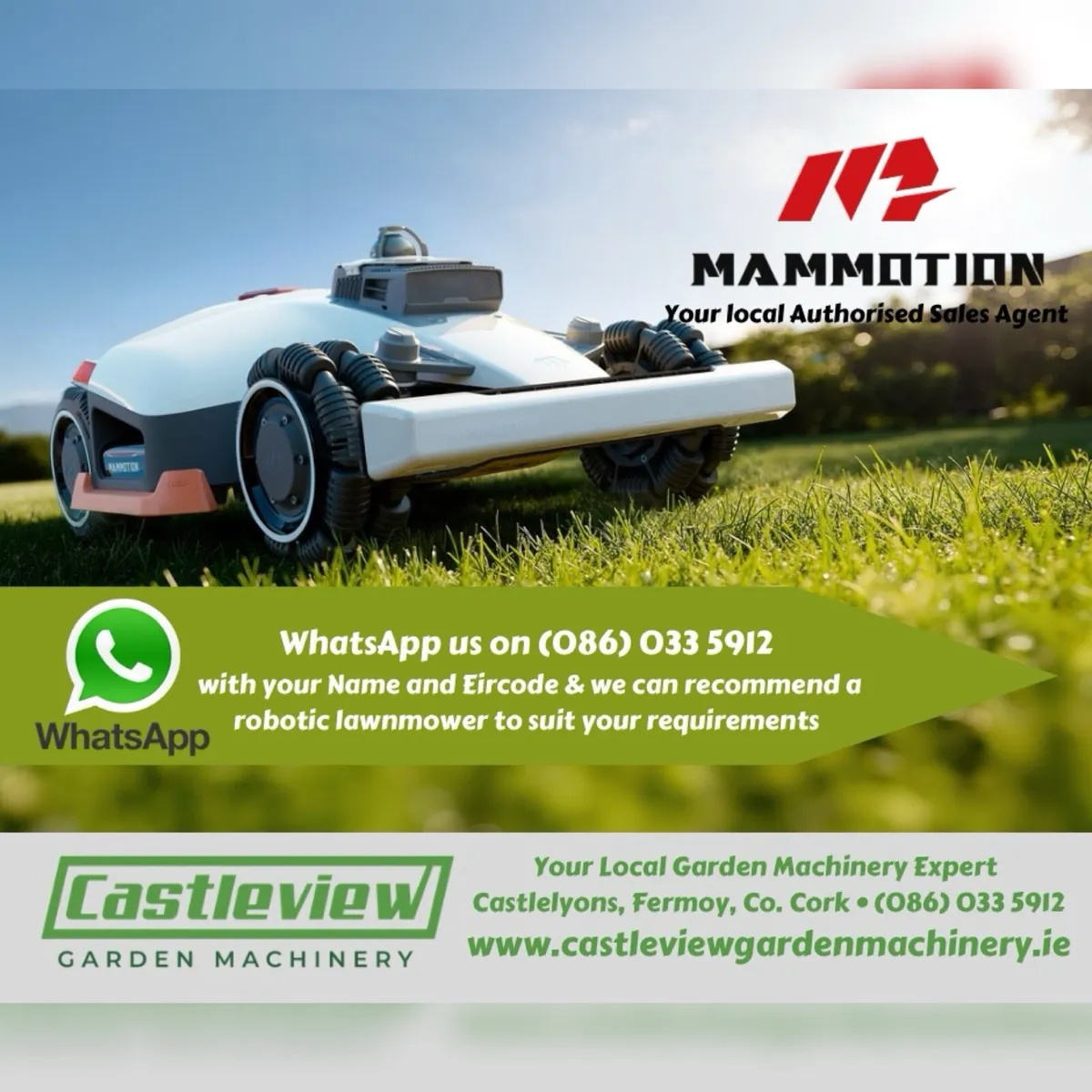 Mammotion Robotic Lawnmowers Cork - Image 1