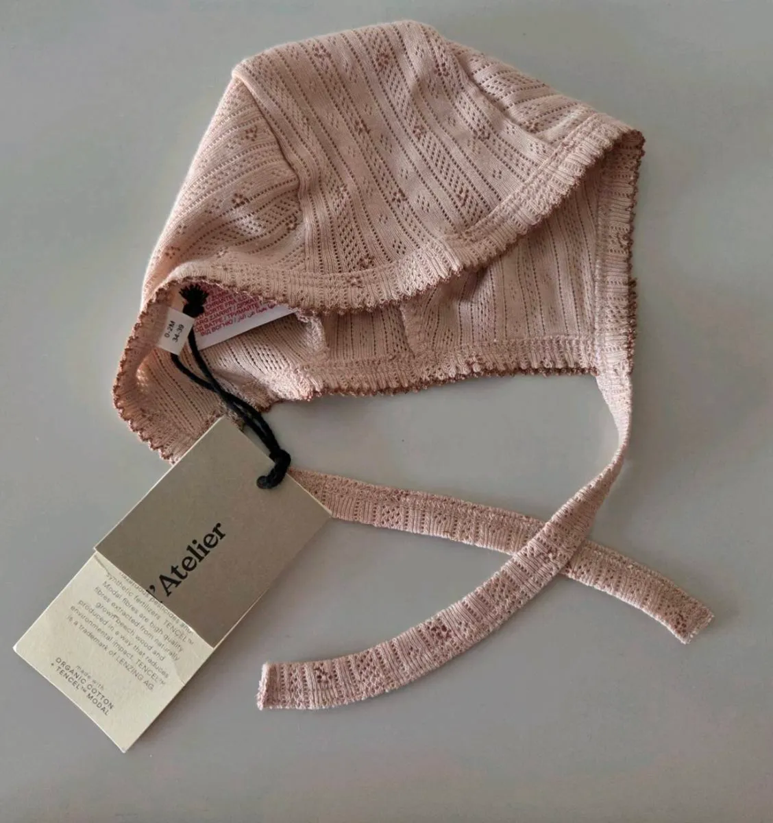 0-2m, With Tags Brand-New Lil'Atelier Baby Hat - Image 1