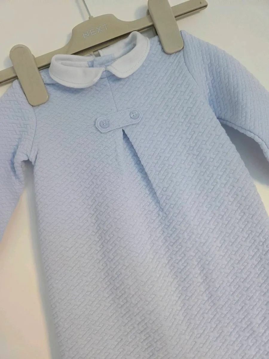 6m, Tutto Priccolo Baby Boys Romper - Image 2