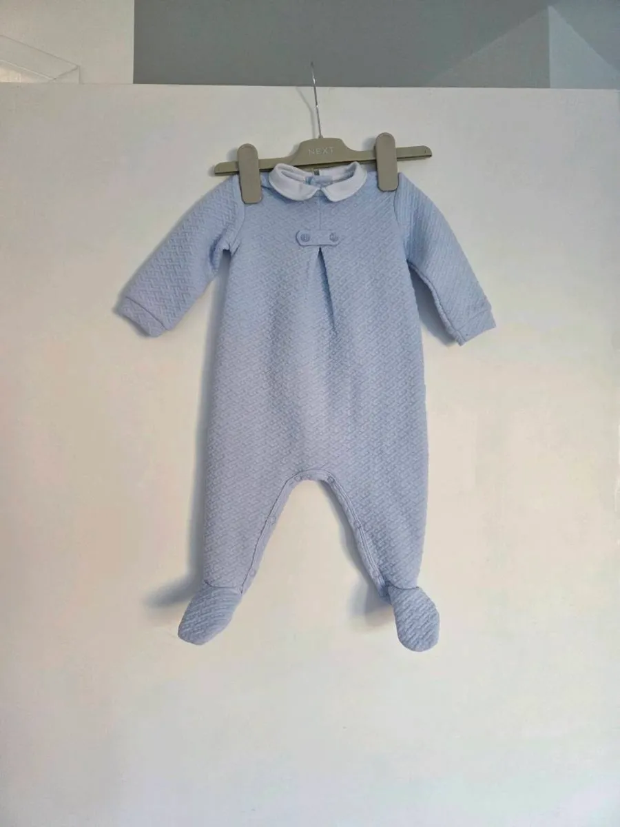 6m, Tutto Priccolo Baby Boys Romper - Image 1