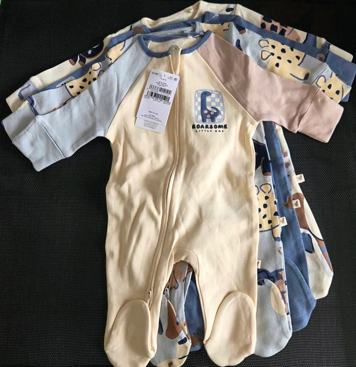 Upto1month, With Tags 4 Next 2 Way Zip Dinosaur Sl - Image 1