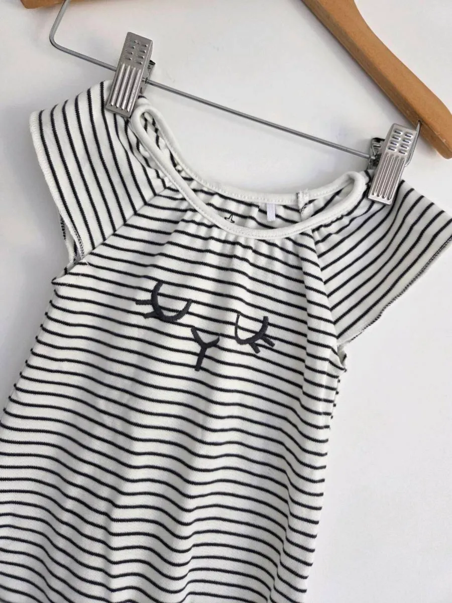 6-9m, Next Girls Romper - Like New - Image 2