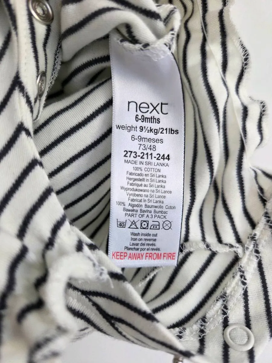 6-9m, Next Girls Romper - Like New - Image 3