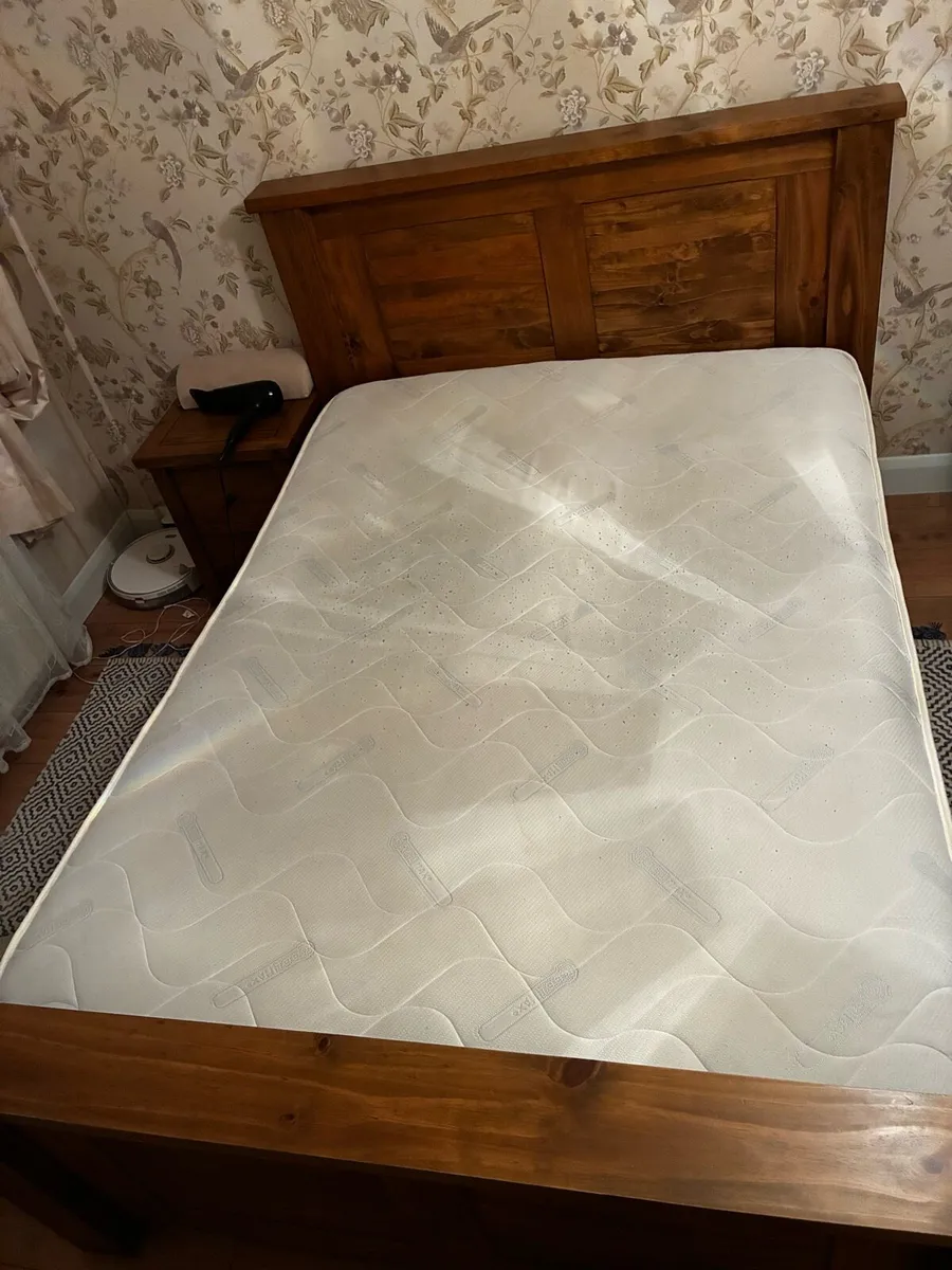 Harvey Norman Solid Wood Double Bed Frame - Image 2