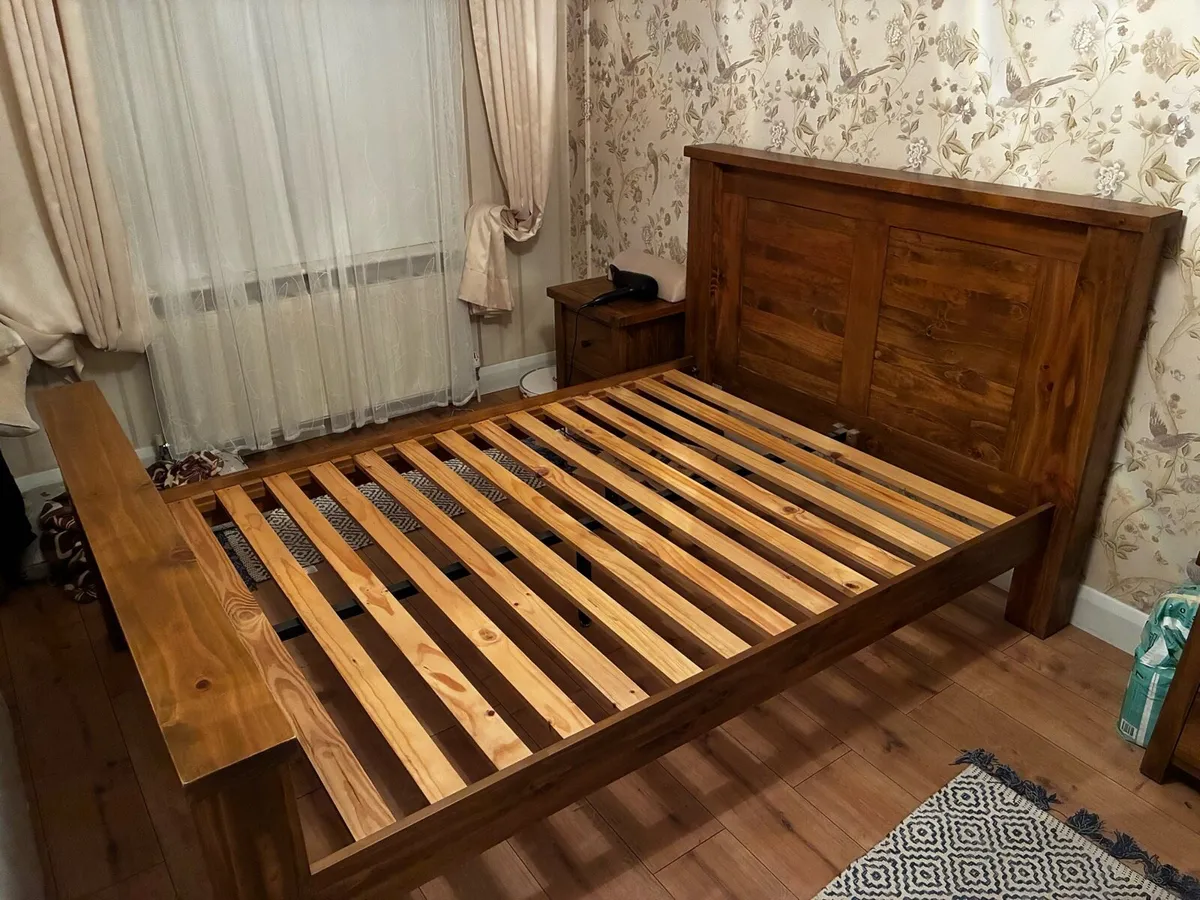Harvey Norman Solid Wood Double Bed Frame - Image 3
