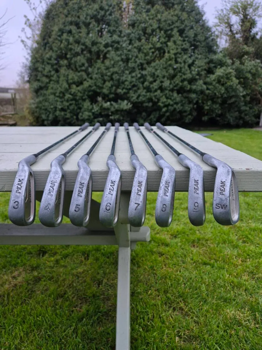 Full set of Peak Irons and New Drivers - Image 2