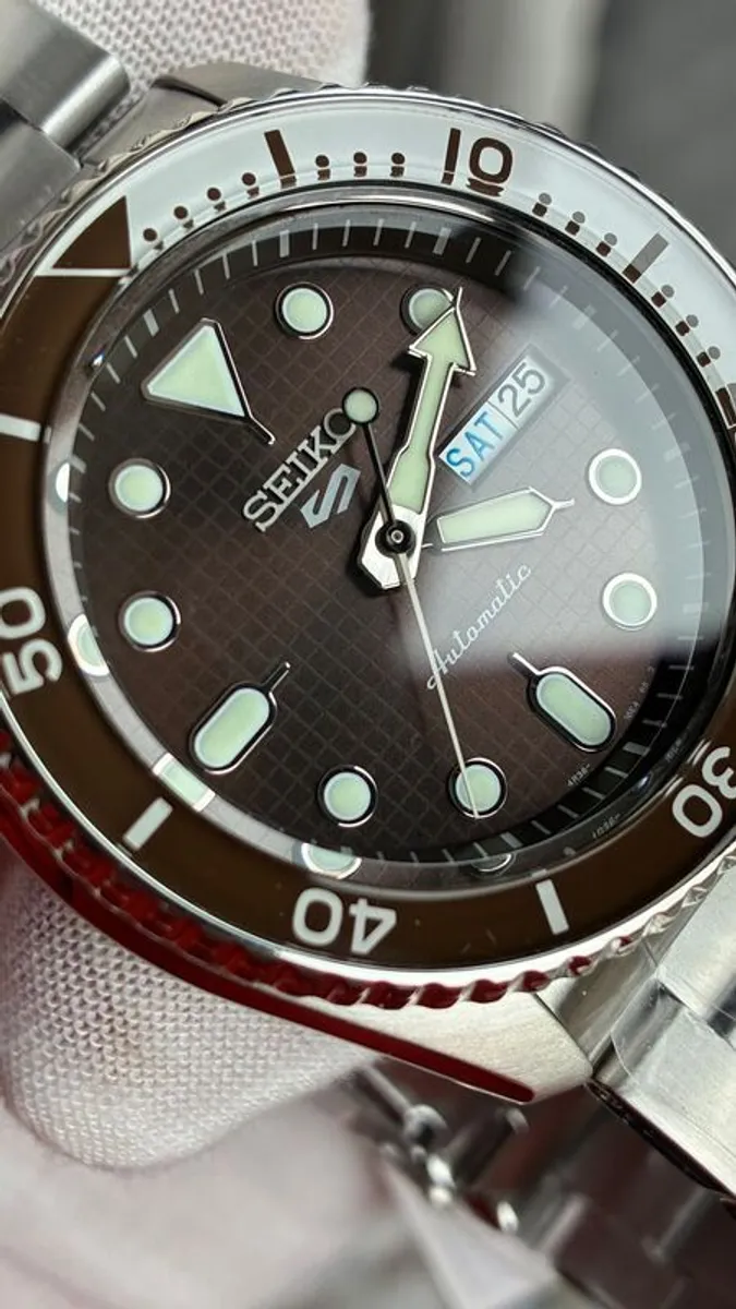 Seiko 5 Sports Brown Dial Limited Edition - Image 1