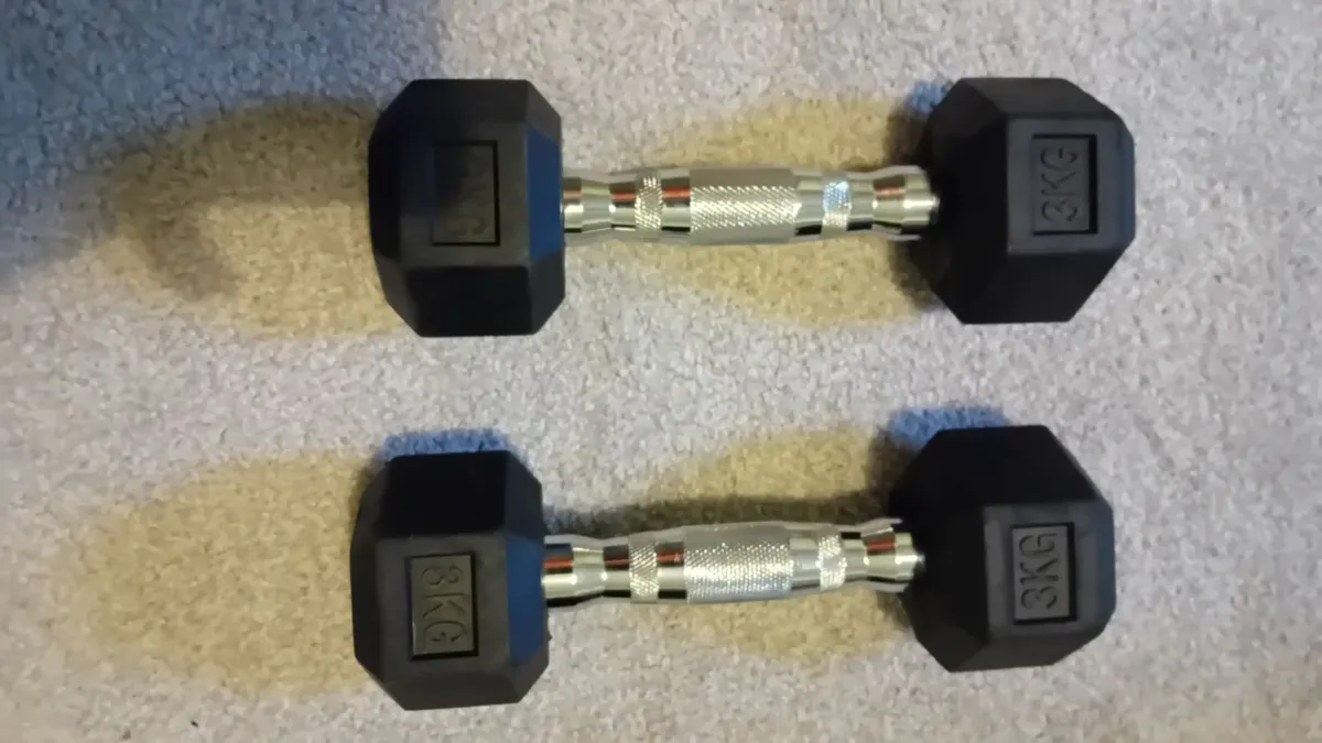 Dumbells x 2, slam ball and more - Image 4