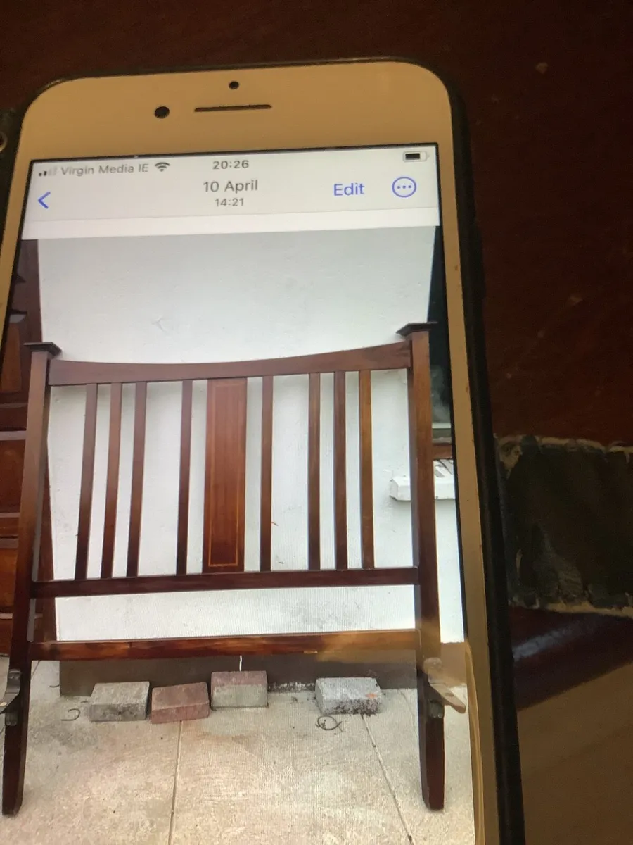 Mahogany Bed Ends Frames - Image 1