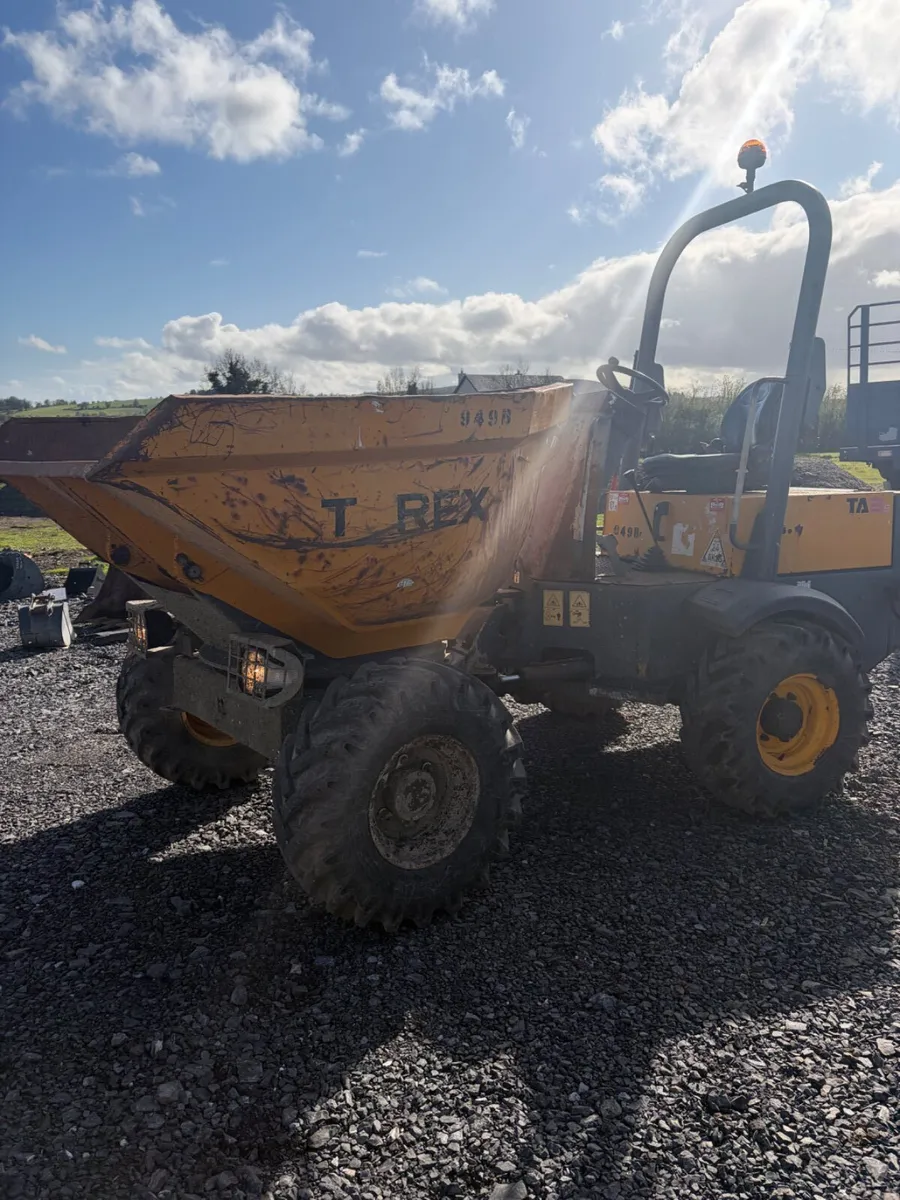 Terex TA3S  3t swivel dumper for sale - Image 2