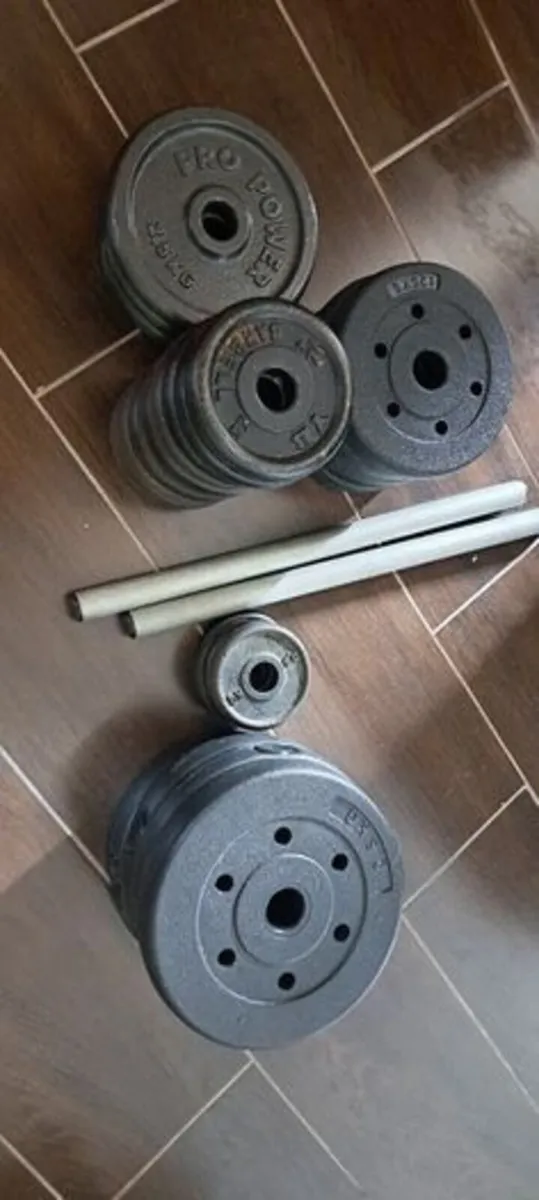 Weights - 39.5KG Weight Plates - Image 2