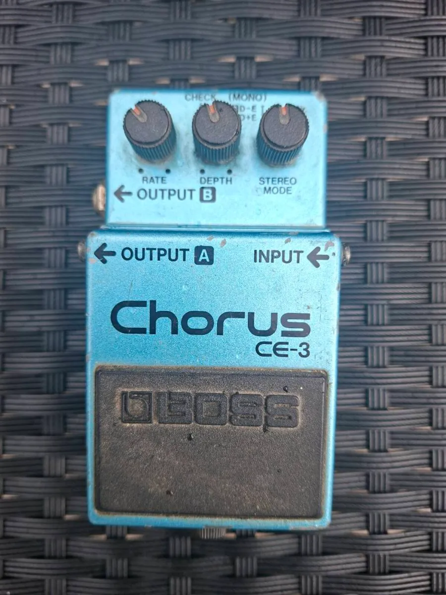 Vintage 1985 Japanese Boss Chorus pedal - Image 1