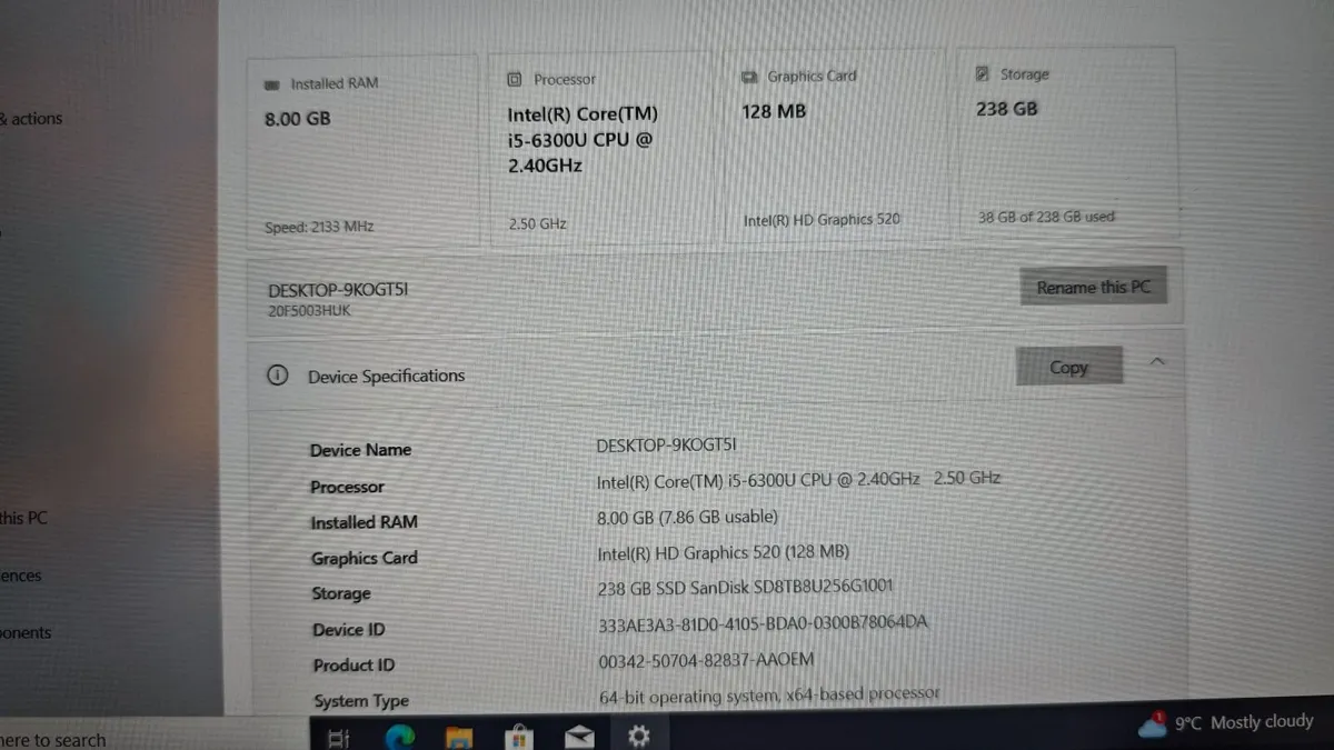 ThinkPad x260 i5/8GB/256GB Laptop NoteBook - Image 3