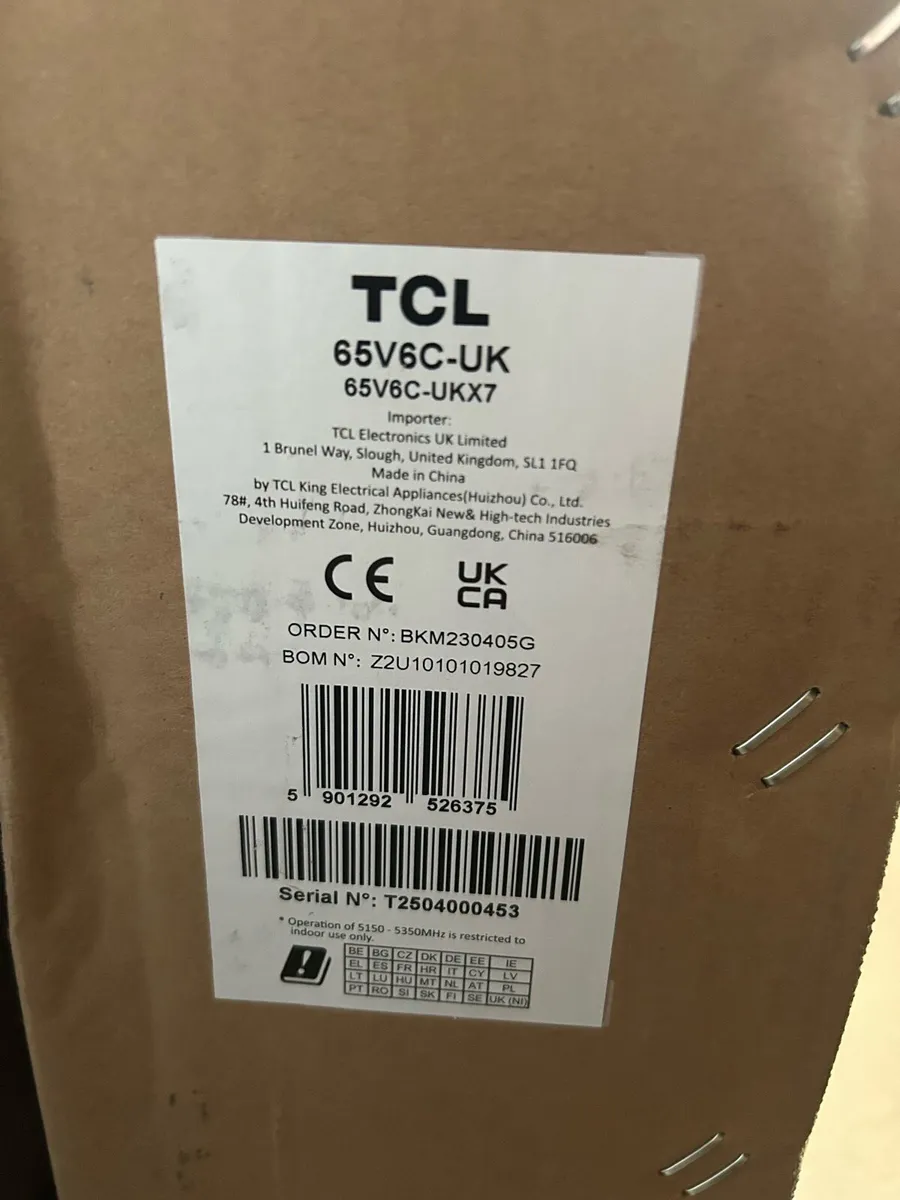 65” TCL TV - Image 2