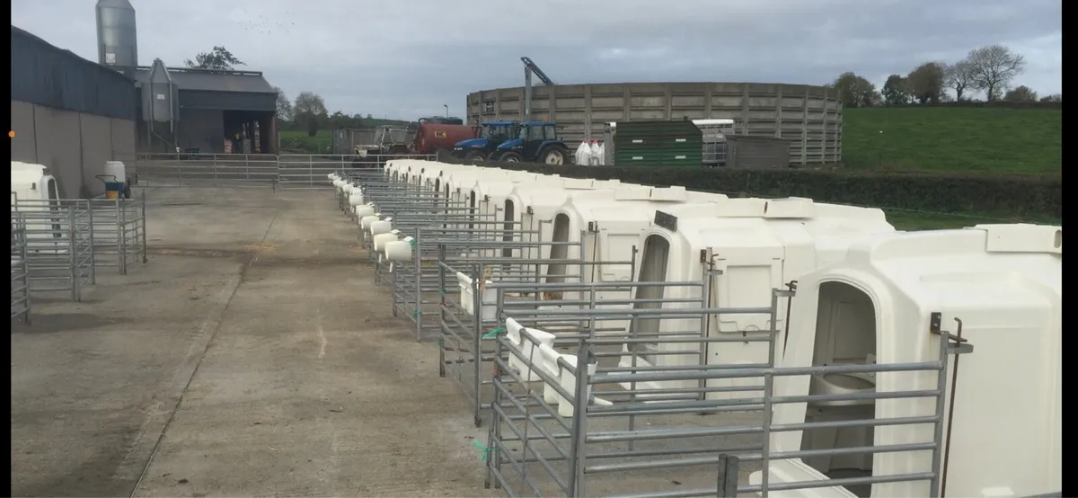 Calf hutches