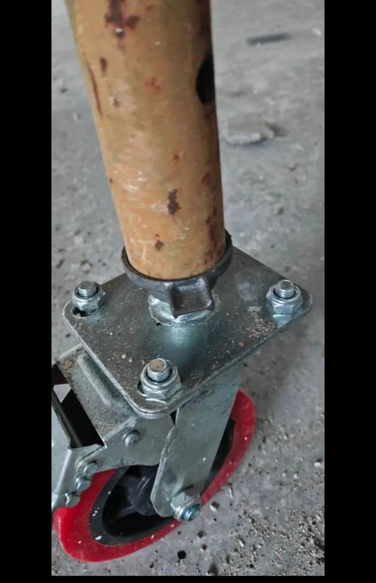6" kwikstage scaffolding wheels - Image 3