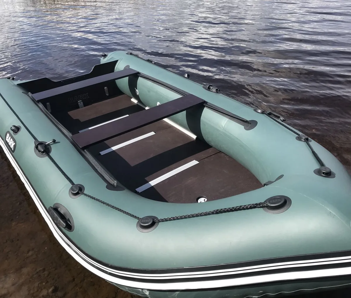 3.90 m new PVC inflatable boat BARK BN-390SD - Image 3