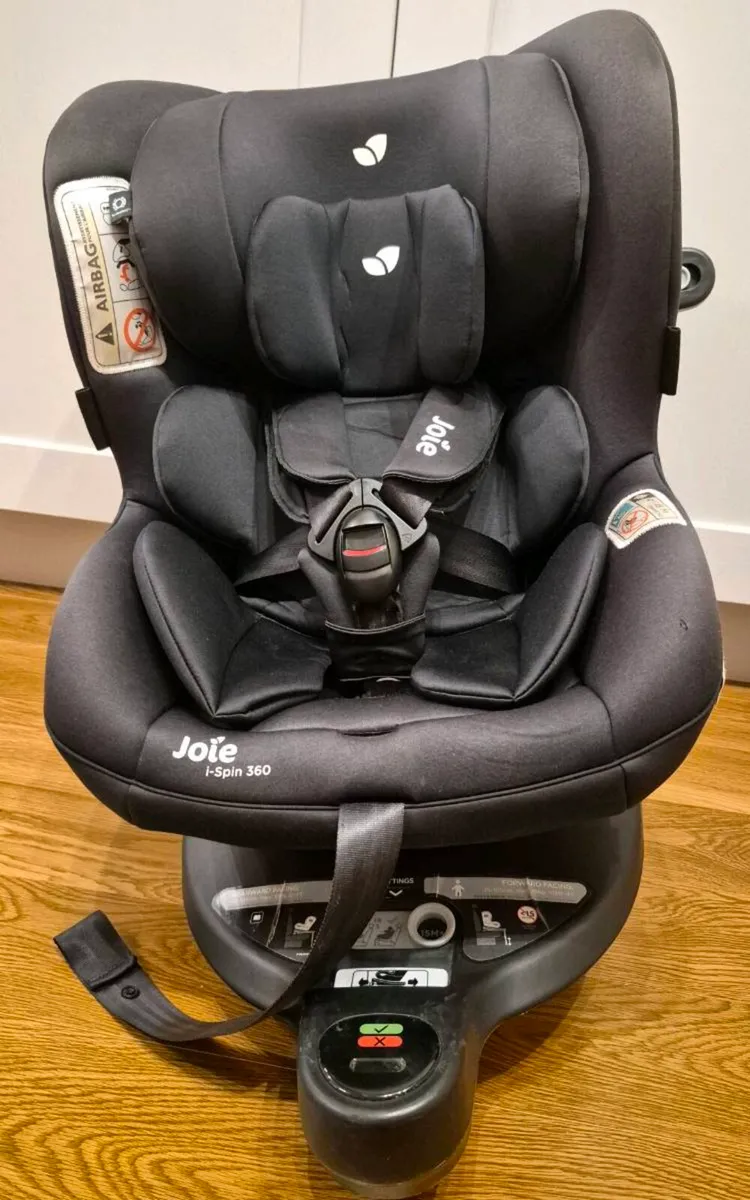 Joie i-spin 360 isofix car seat - Image 1