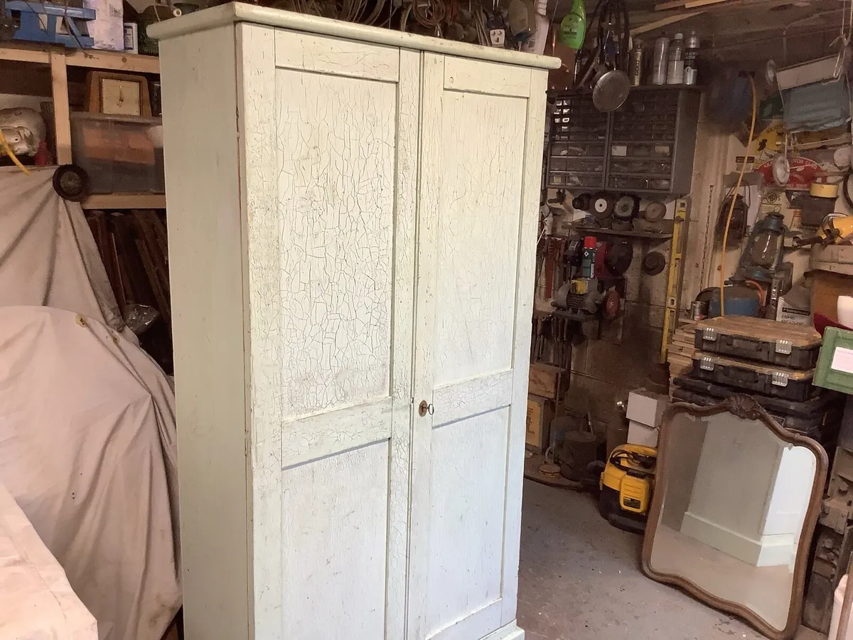 Antique kitchen larder unit - Image 2