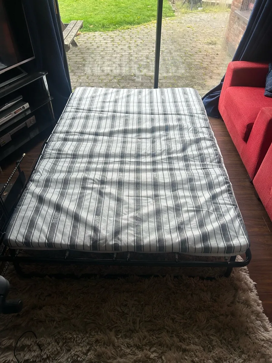 Double camp bed - Image 1