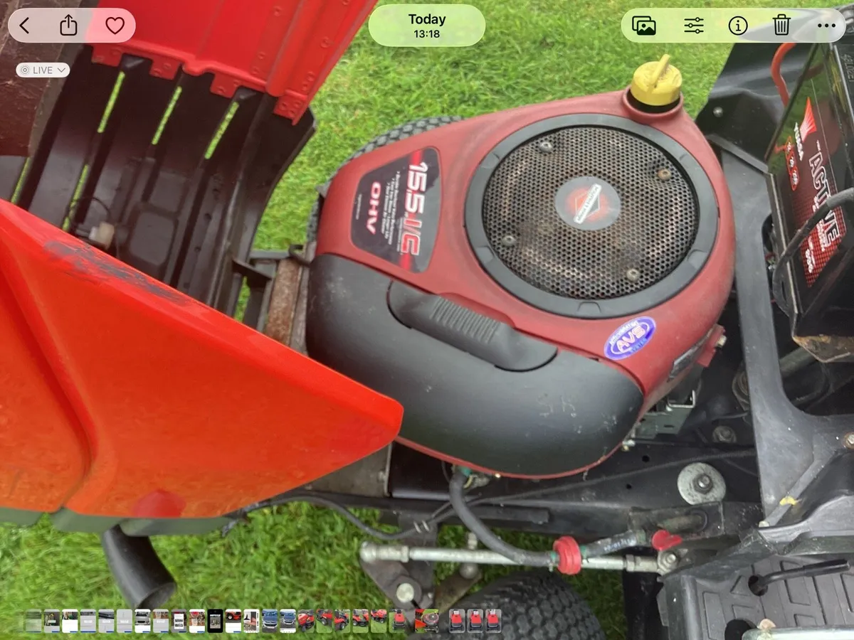 Turbo cut Ride on lawnmower - Image 2