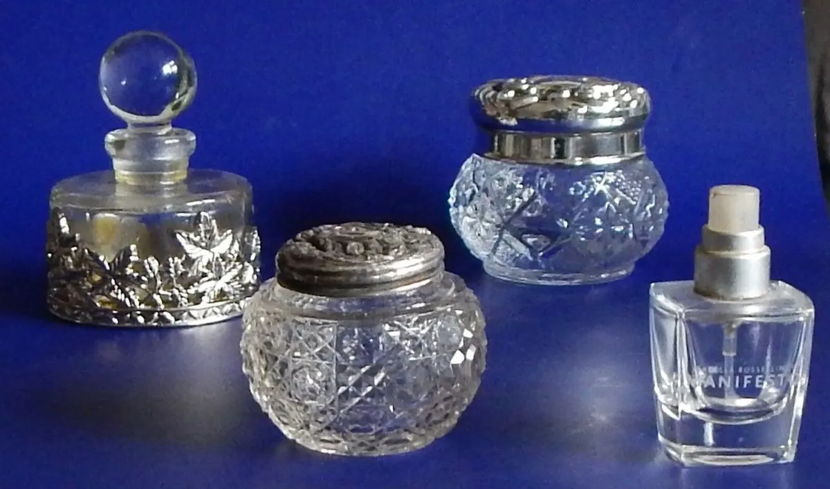 Selection of 4 Small Dressing Table Bottles - Image 2