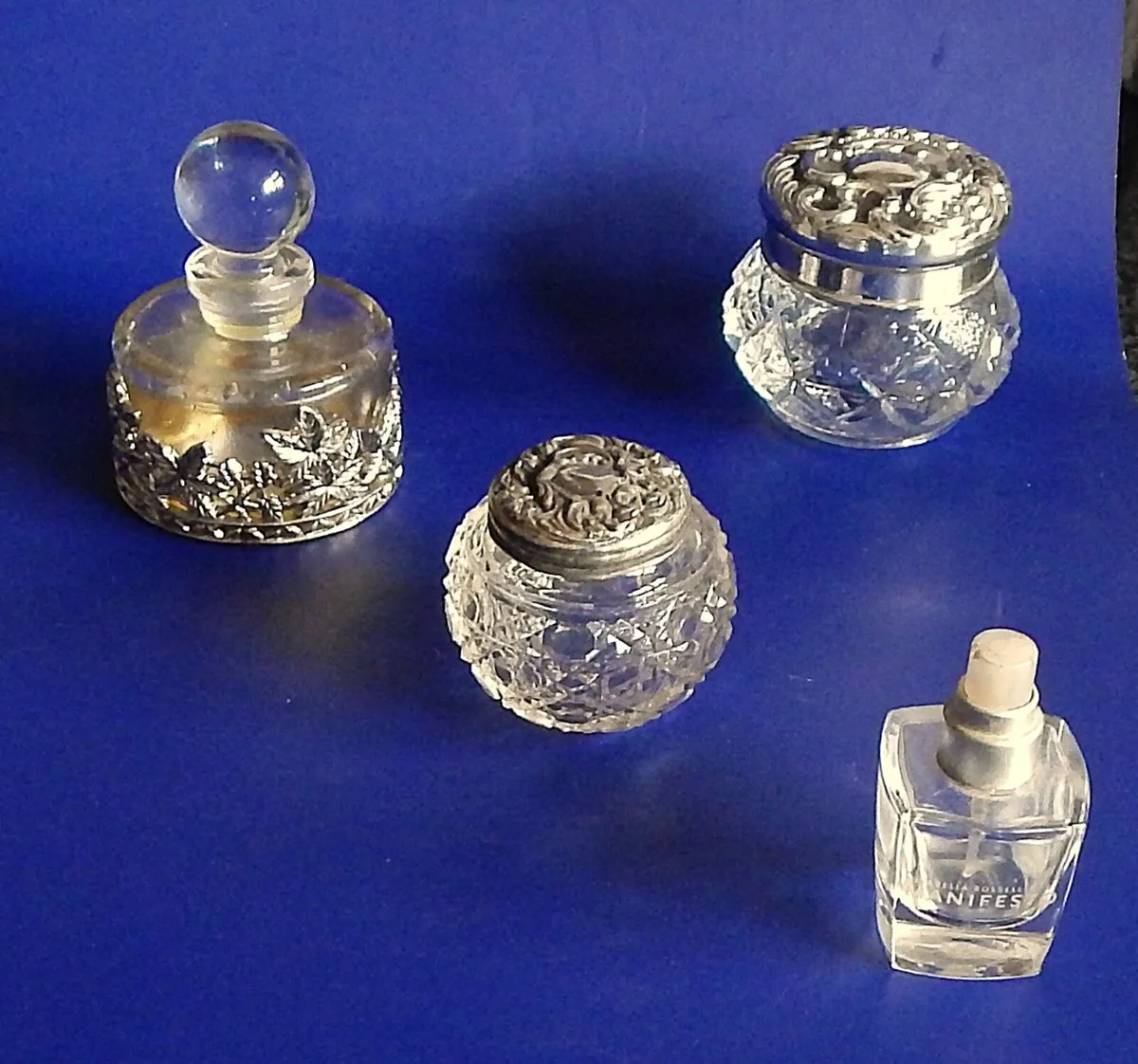 Selection of 4 Small Dressing Table Bottles - Image 1