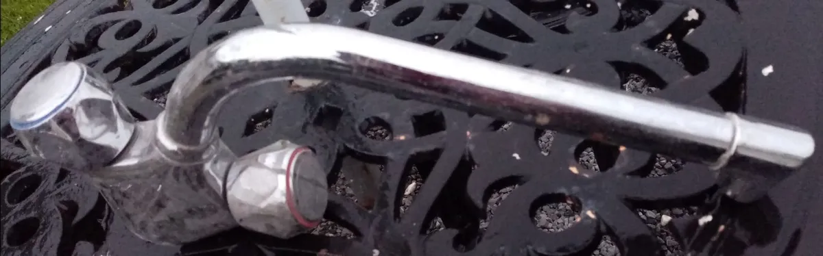 2 Sets of Stainless Steel Kitchen Mixer Taps - Image 2