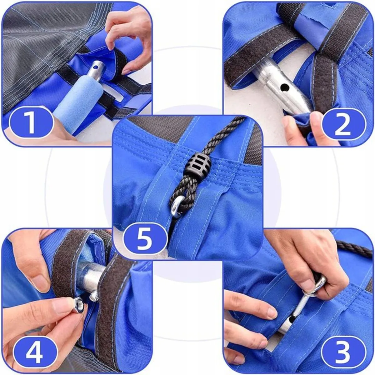 NEW Stork's Nest Swing Blue-Black✨ FREE delivery ✨ - Image 4