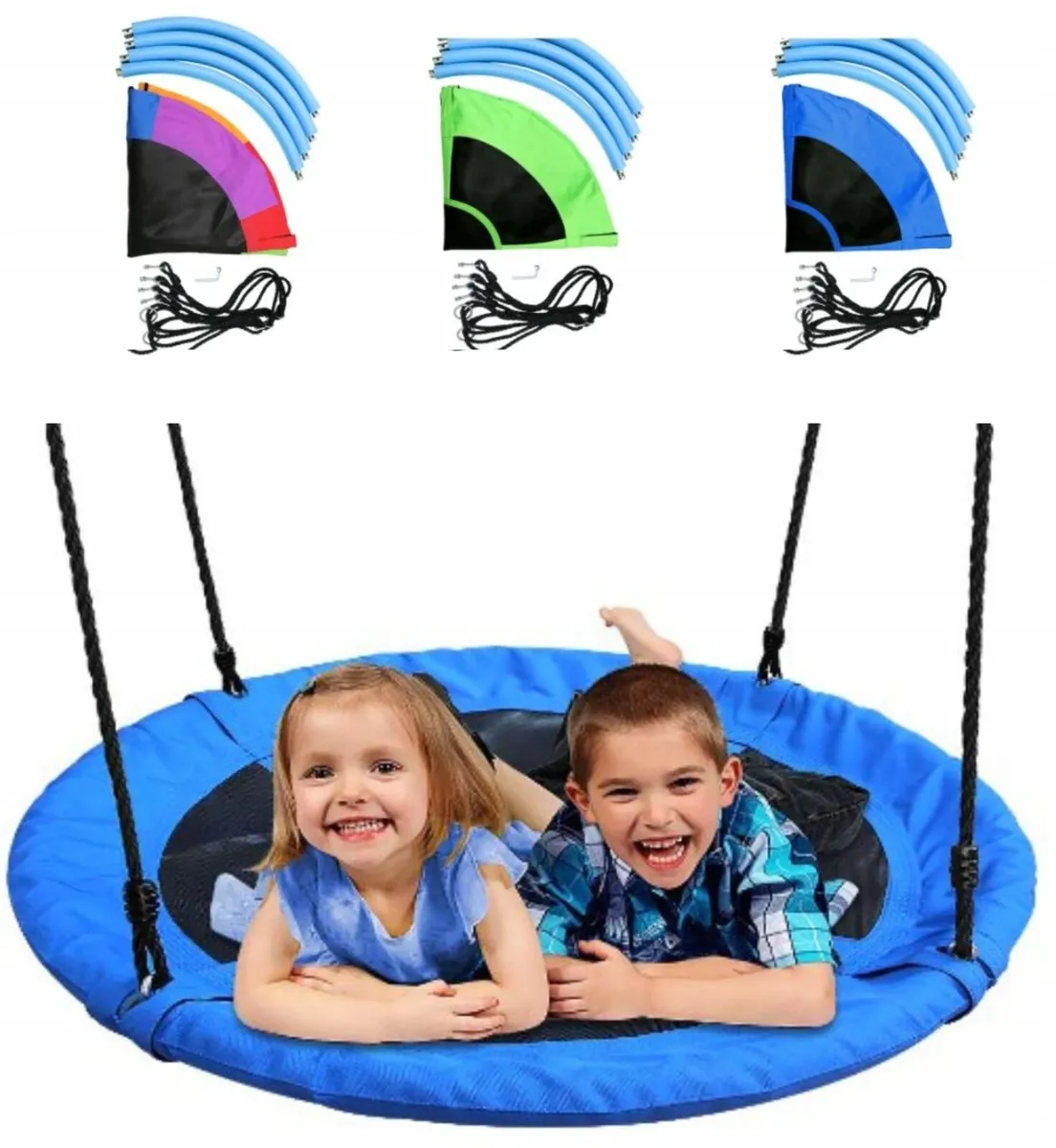 NEW Stork's Nest Swing Blue-Black✨ FREE delivery ✨ - Image 1