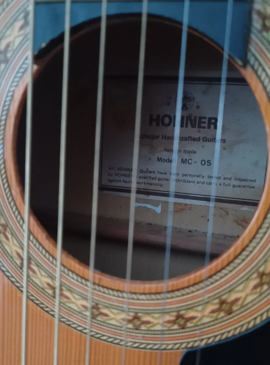 Hohner MC 05 Classical Acoustic Guitar - Image 4