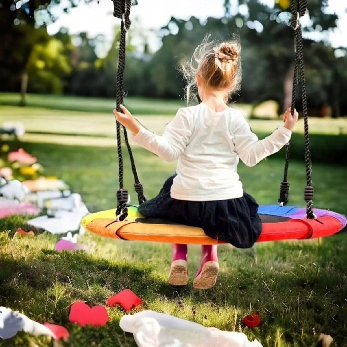 NEW Stork's Nest Swing Mulitcolour✨ FREE delivery - Image 1