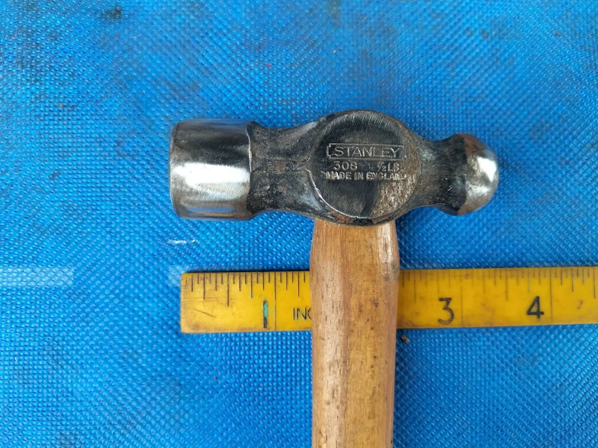 Stanley 1/2lb Ballpein Hammer - Image 4