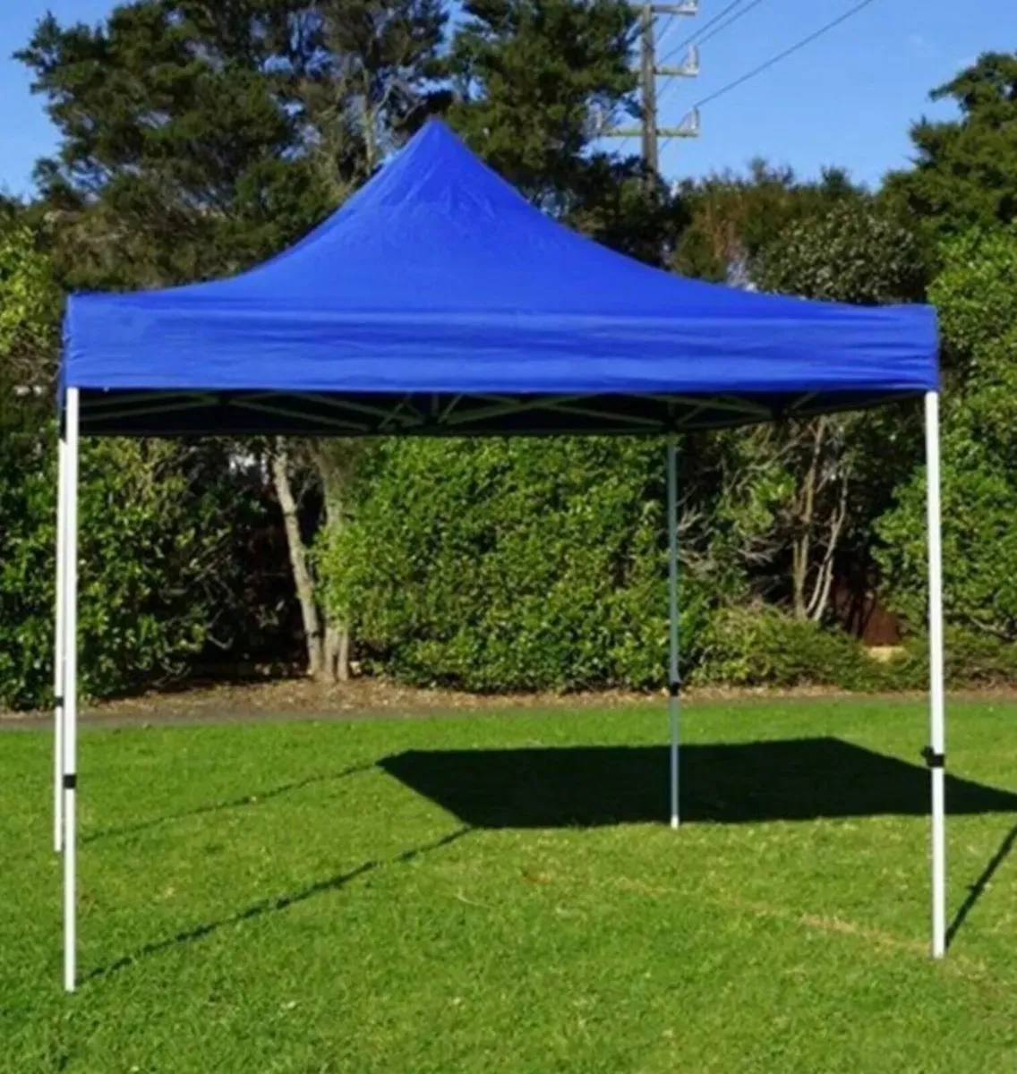 Gazebo Pop Up marquee 3x3m 40mm black - Image 3