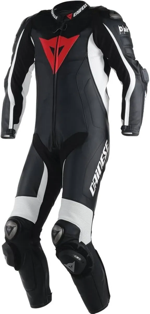 Dainese D/air misano 1 piece leather race suit - Image 1