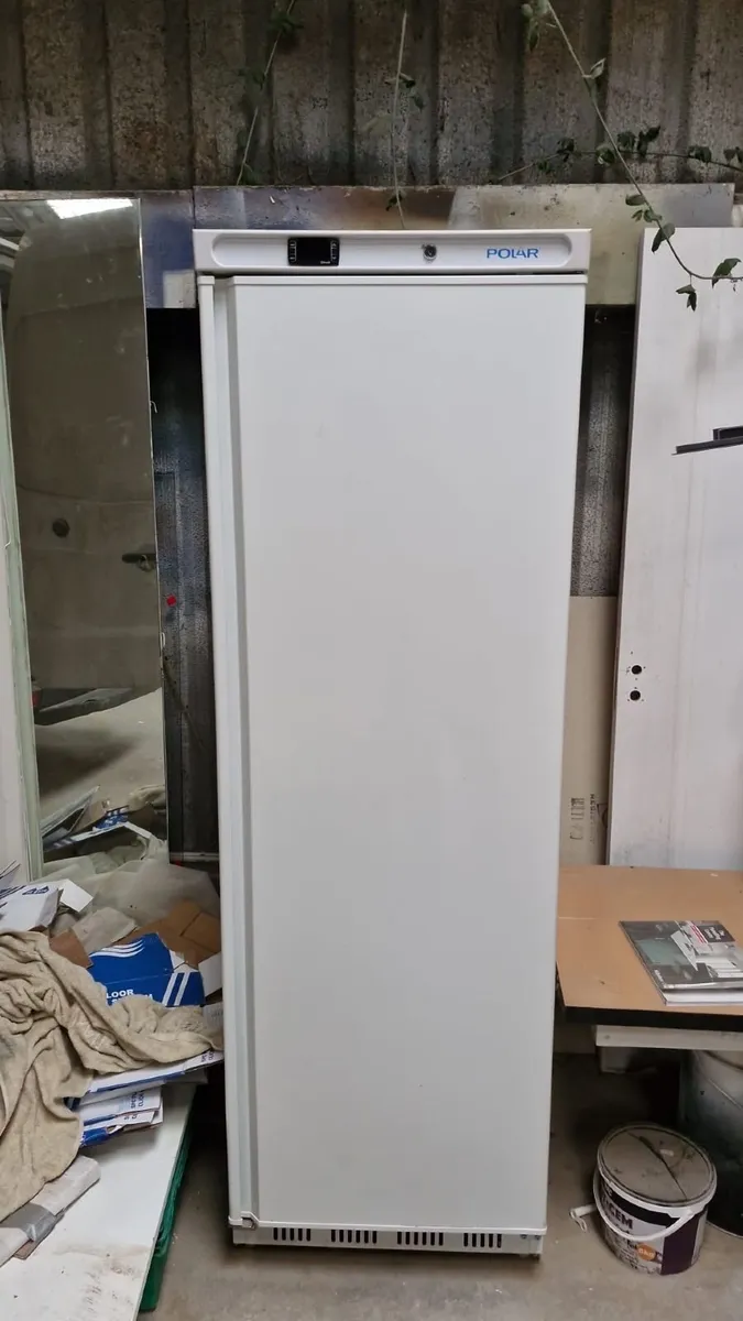 Upright Fridge White 400Ltr - Image 3