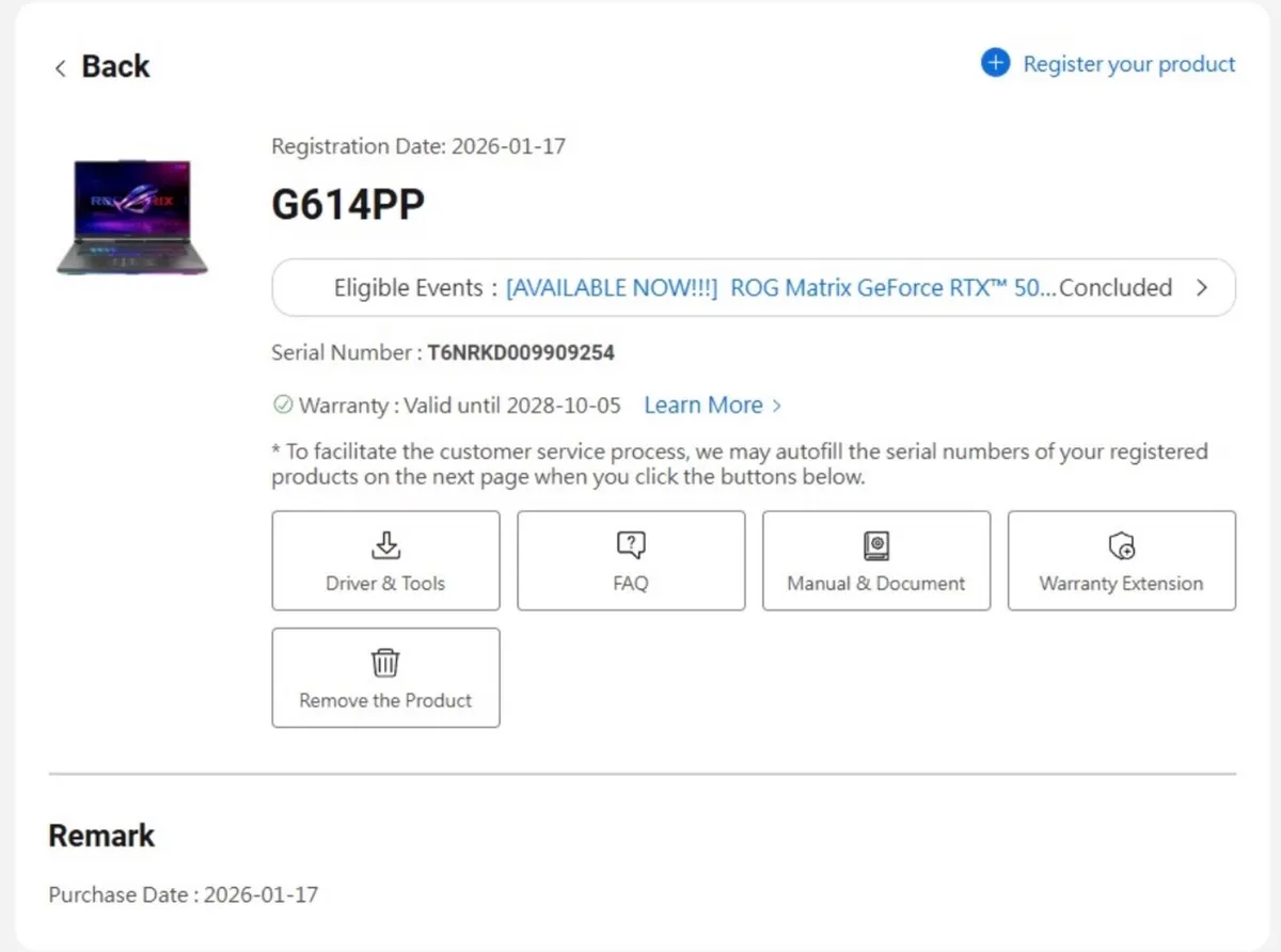 ASUS ROG Strix 16” Brand new with extra warranty - Image 3