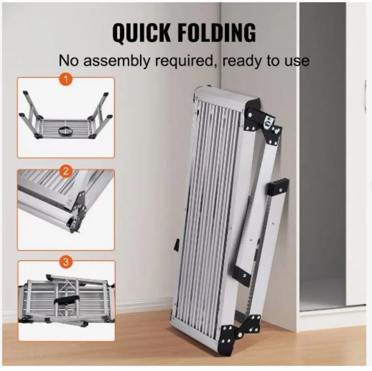 Folding Work Platform, 330 lbs Load Capacity - Image 2
