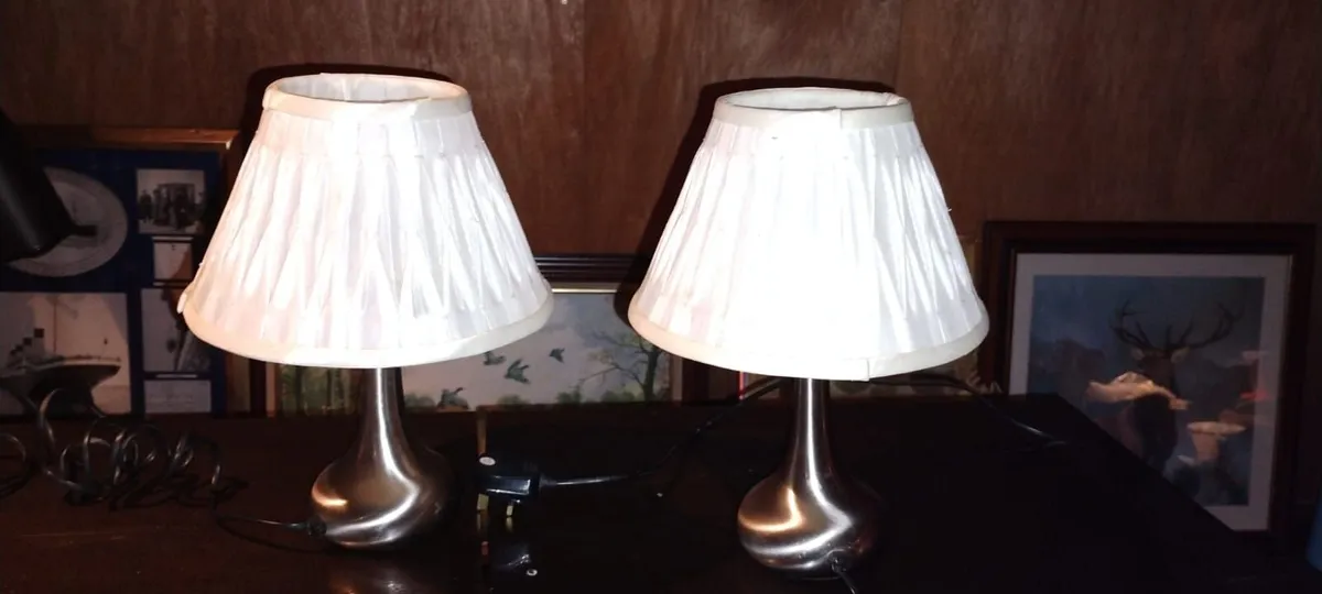 Premium Triple Stainless Steel Lamp Collection ... - Image 1