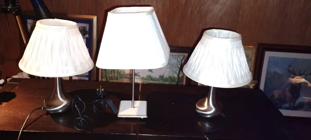 Premium Triple Stainless Steel Lamp Collection ... - Image 4