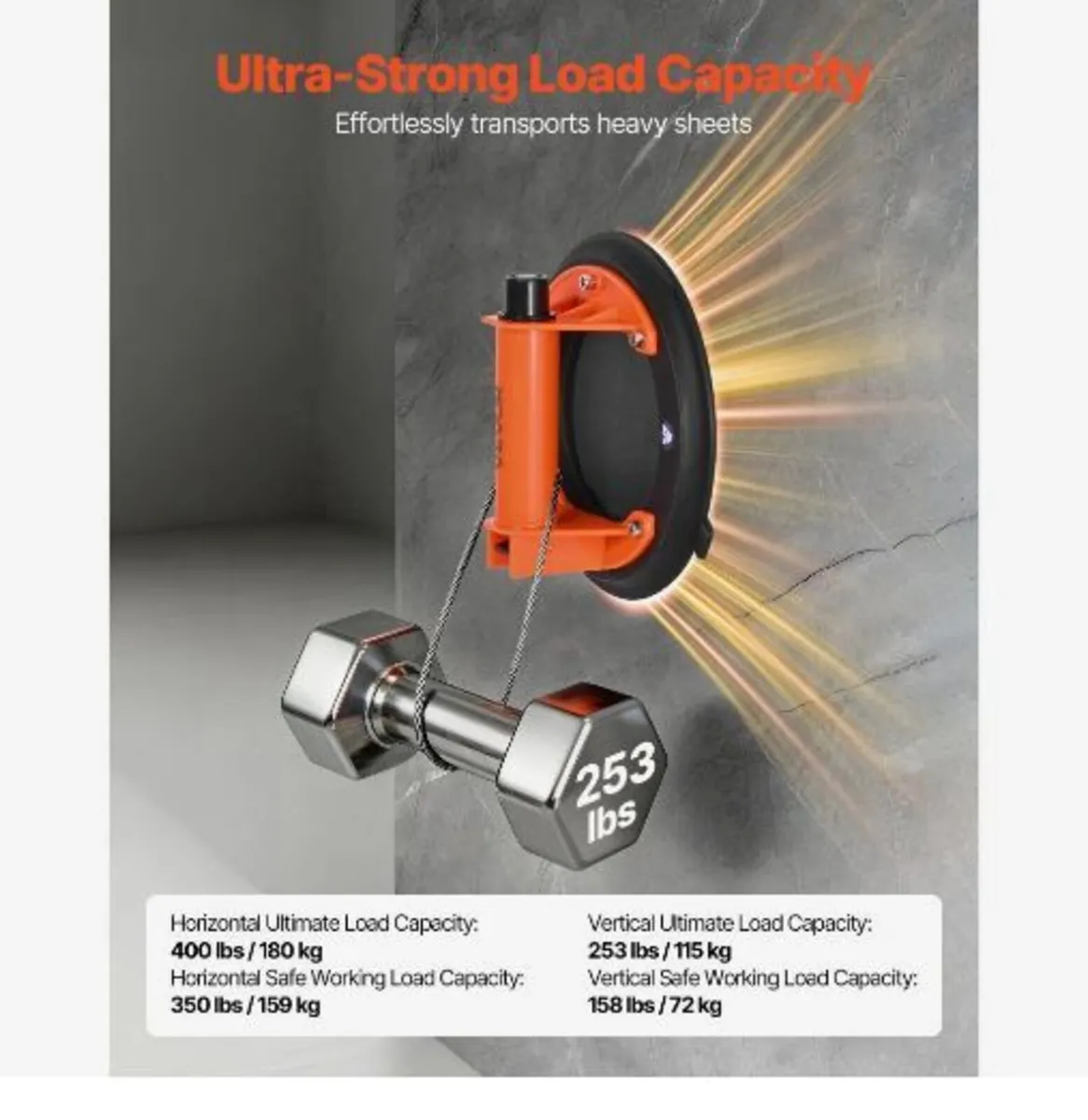 Vacuum Suction Cup, 203 mm - Image 2