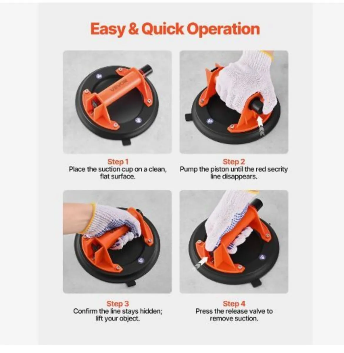 Vacuum Suction Cup, 203 mm - Image 4