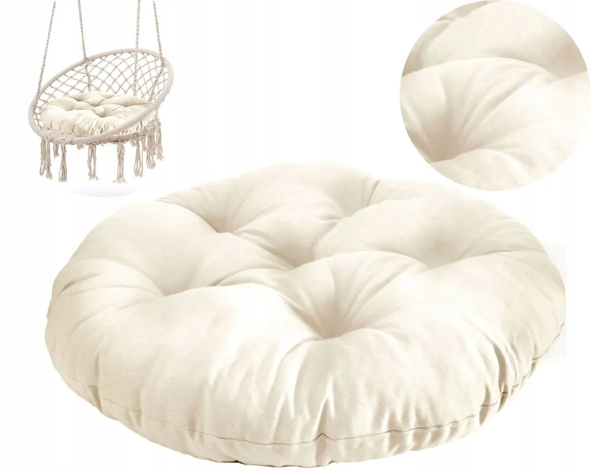 ✨ FREE delivery ✨ Boho Swing with cushion - Image 3