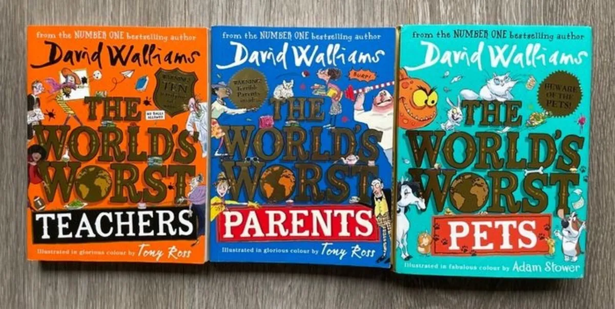 David Walliams Kids Books - Gift Idea  Brand new