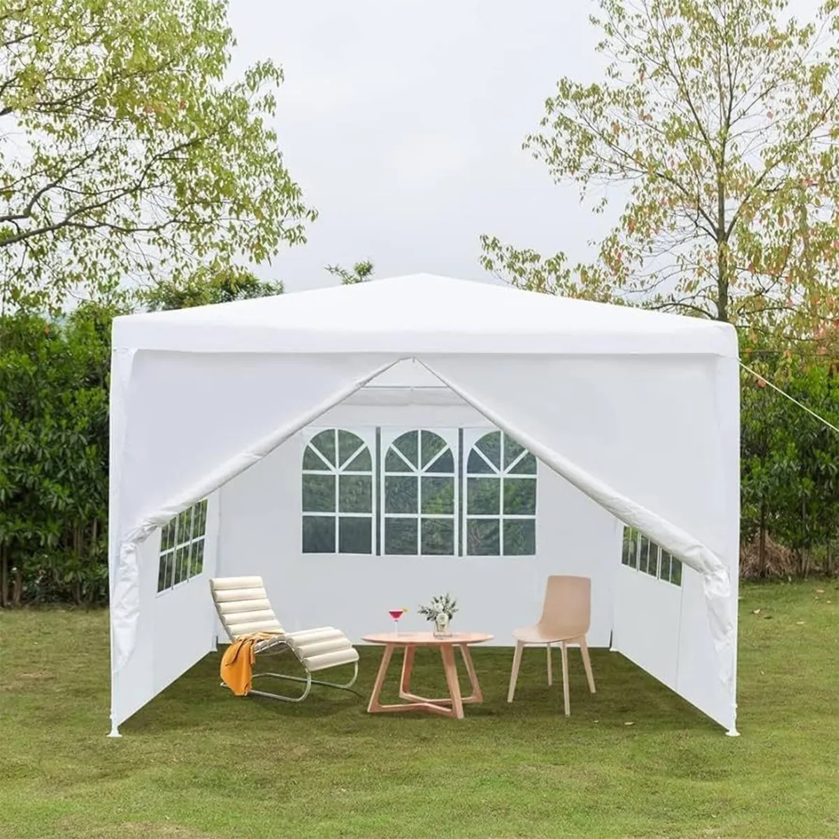 Canopy  Party Tent  3mx3m  White - Image 1