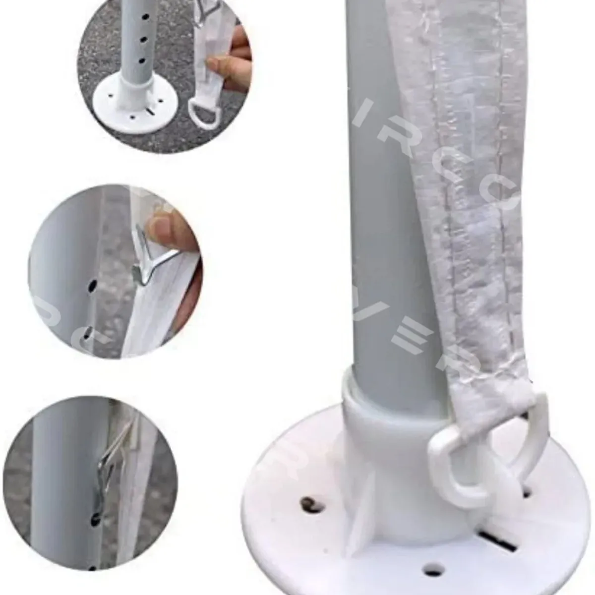 Canopy  Party Tent  3mx3m  White - Image 2